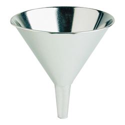 Lubrimatic 75-012 Funnel, 56 oz Capacity, Steel, 9 in H 