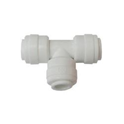 Watts PL-3003 Pipe Tee, 1/4 in, Push-Fit, Plastic 