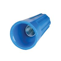 GB WireGard GB-2 16-002 Wire Connector, 22 to 16 AWG Wire, Steel Contact, Polypropylene Housing Material, Blue