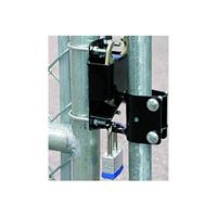 SpeeCo S16100700 Gate Latch, 2-Way, Lockable, Black, For: 1-1/4 to 1-1/2 in OD Round Tube Gate 