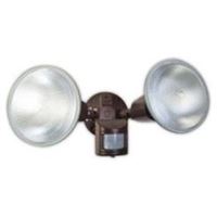 Designers Edge L5999BR Flood Light, 120 V, 240 W, 2-Lamp, Halogen Lamp, Steel Fixture 
