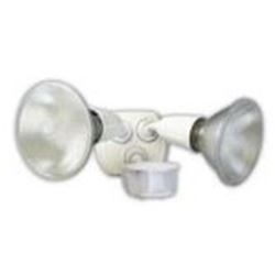 Designers Edge L6003WH Flood Light, 120 V, 240 W, 2-Lamp, Incandescent Lamp, Metal Fixture 