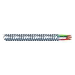 Southwire Armorlite 68583423 Armored Cable, 12 AWG Cable, 3 -Conductor, Copper Conductor, PVC Insulation 