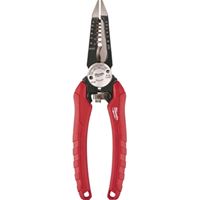 Milwaukee 48-22-3079 Wire Plier, 7-3/4 in OAL, 1-1/2 in Jaw Opening, Black/Red Handle, Durable Grips Handle 