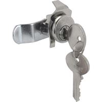 Defender Security S 4125 Mailbox Lock, Tumbler Lock, Keyed Key, Steel, Nickel 