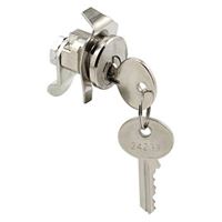 Defender Security S 4127 Mailbox Lock, Tumbler Lock, Keyed Key, Nickel 