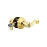 Kwikset Signature Series 740LL3SMTCP Entry Door Lever, Polished Brass, Zinc, Residential, Re-Key Technology: SmartKey