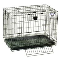 Pet Lodge 150903 Rabbit Cage, 16 in W, 25 in D, 19 in H, Metal/Plastic 