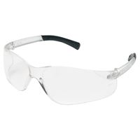 SAFETY WORKS CBKH20 Safety Glasses, Rimless Frame, Black Frame 