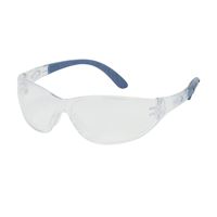 SAFETY WORKS 10041748 Safety Glasses, Anti-Fog, Anti-Scratch Lens, Rimless Frame 