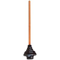 ProSource 8324-B-D3L Plunger, 24-5/8 In OAL, 5-1/2 in Cup, Long Handle 