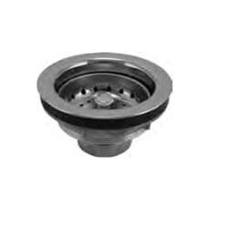 Keeney K5435VB Basket Strainer with Fixed Post, Brass, Venetian Bronze, For: 3-1/2 in Dia Opening Sink 