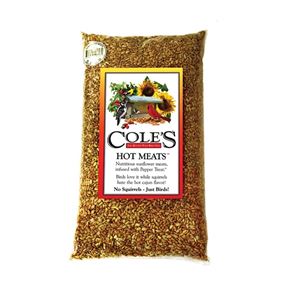 Cole's Hot Meats HM05 Blended Bird Seed, Cajun Flavor, 5 lb Bag