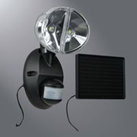 Eaton Lighting All-Pro MSLED180W/MSL180W Flood Light, 25 W, LED Lamp, Plastic Fixture 