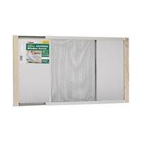 Frost King W.B. Marvin AWS1545 Insect Screen, 15 in L, 25 to 45 in W, Aluminum 