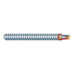 Southwire Duraclad 55278521 Armored Cable, 14 AWG Cable, 3 -Conductor, Copper Conductor, THHN/THWN Insulation 