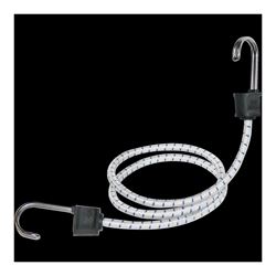 Keeper Twin Anchor 06274 Bungee Cord, 24 in L, Rubber, Hook End 