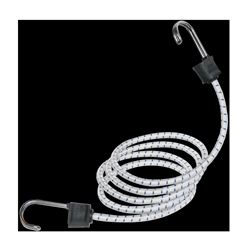 Keeper Twin Anchor 06278 Bungee Cord, 40 in L, Rubber, Hook End 