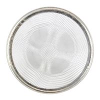 Danco 88822 Mesh Strainer, 4-1/2 in Dia, Stainless Steel, 4-1/2 in Mesh, For: 4-1/2 in Drain Opening Kitchen Sink, Pack of 3 
