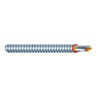 Southwire Duraclad 55274923 Armored Cable, 12 AWG Cable, 2 -Conductor, Copper Conductor, THHN/THWN Insulation 