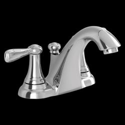 American Standard Marquette Series 7764F Bathroom Faucet, 1.5 gpm, 2-Faucet Handle, Metal, Lever Handle, Mid Arc Spout 