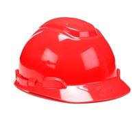 3M H-705P Hard Hat, 4-Point Suspension, HDPE Shell, Red, Class: E, G 