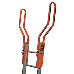 Guardian Fall Protection Safe-T 10800 Ladder Extension System, Aluminum, Black/Orange, Powder-Coated 