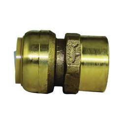 SharkBite U088LFA Pipe Connector, 3/4 in, FNPT, Brass, 200 psi Pressure 