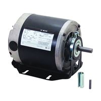 Century GF2024 Electric Motor, 0.25 hp, 1-Phase, 115 V, 1/2 in Dia x 1-1/2 in L Shaft, Sleeve Bearing 