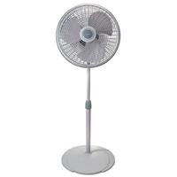 Lasko 2526 Adjustable Pedestal Fan, 120 V, 90 deg Sweep, 16 in Dia Blade, Plastic Housing Material, White 