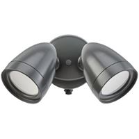 ETI 51401142 Security Light, 120 V, 20 W, 2-Lamp, LED Lamp, Bright White Light, 1200 Lumens Lumens, 4000 K Color Temp 