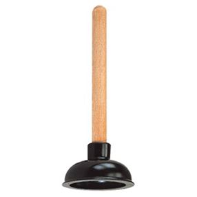 ProSource 8317-B Plunger, 10-5/8 In OAL, 4 in Cup, Short Handle