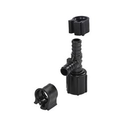 Flair-It PEXLOCK 30828 Pipe Tee with Clamp, 1/2 in, FPT, 100 psi Pressure 