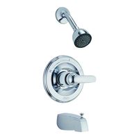 DELTA 1343 Tub and Shower, Brass, Chrome Plated