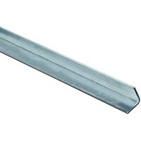 Stanley Hardware 4010BC Series N179-929 Solid Angle, 1 in L Leg, 36 in L, 0.12 in Thick, Galvanized Steel 