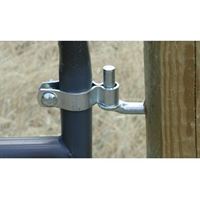 SpeeCo S16100800 Gate Hinge, For: 1-5/8 to 1-3/4 in Round Gate Tube 