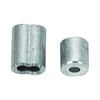 Campbell B7675414 Cable Ferrule and Stop Set, 3/32 in Dia Cable, Aluminum 