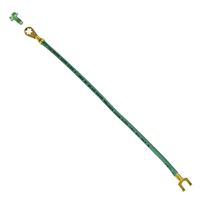 GB GGP-1502 Grounding Pigtail, 12 AWG Wire, Copper, Green 