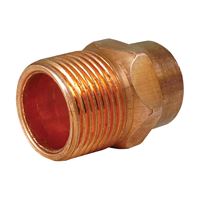 EPC 104 Series 30310 Pipe Adapter, 1/2 in, Sweat x MNPT, Copper 