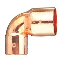 EPC 31290 Reducing Pipe Elbow, 3/4 x 1/2 in, Sweat, 90 deg Angle, Copper 