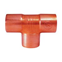 EPC 111 Series 32668 Pipe Tee, 3/8 in, Sweat, Copper 