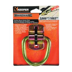 Keeper 04529 Anchor Point Wire Ring, Heavy-Duty, Steel 