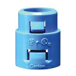 Carlon A253D-CAR Terminal Adapter, 1/2 in, 1.4 in L, PVC, Blue 