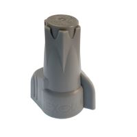 Gardner Bender Hex-Lok 19-2H2 Wire Connector, 14 to 6 AWG Wire, Copper Contact, Thermoplastic Housing Material, Gray 