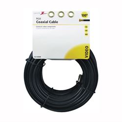 Zenith VG110006B RG6 Coaxial Cable, F-Type, F-Type 