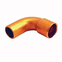 EPC 31392 Street Pipe Elbow, 1/4 in, Sweat x FTG, 90 deg Angle, Copper 