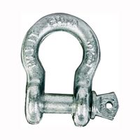 Koch 081373/MC650G Anchor Shackle, 4000 lb Working Load, Carbon Steel, Galvanized 