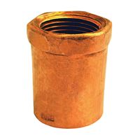 EPC 103R Series 30156 Reducing Pipe Adapter, 3/4 x 1/2 in, Sweat x FNPT, Copper 
