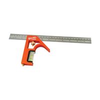Swanson SAVAGE Series SVC133 Combination Square, 12 in L Blade, Stainless Steel Blade 