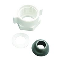 Plumb Pak PP23549 Ballcock Coupling Nut with Cone Washer, 5/8 in, Plastic 